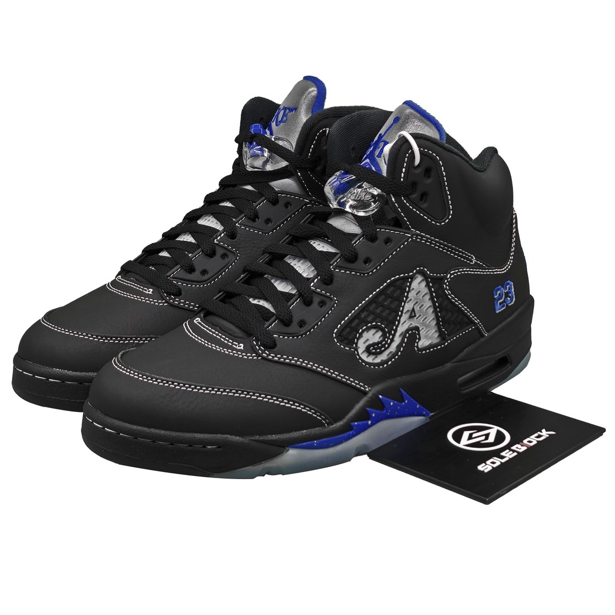 Nike Air Jordan 5 AWAKE NY ブラック/ブルー Awake NY Air Jordan 5 Black Racer Blue 2025 Release Date