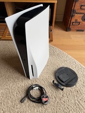 Sony PS5 Disc Edition Console No Controllers WORKS BUT CRASHES