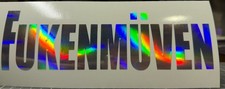 Fukenmuven For Volkswagen Sticker Vw Funny Jdm Drift Lower Car Window Oil Slick Fukenmuven For Volkswagen Sticker Vw Funny Jdm Drift Lower Car Window Oil Slick
