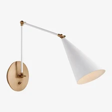 Single Mid Century Modern Wall Sconce Brass Italian Sputnik Wall light Fixture