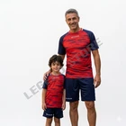 Pixel kit Givova red blue complete football soccer volleyball handball