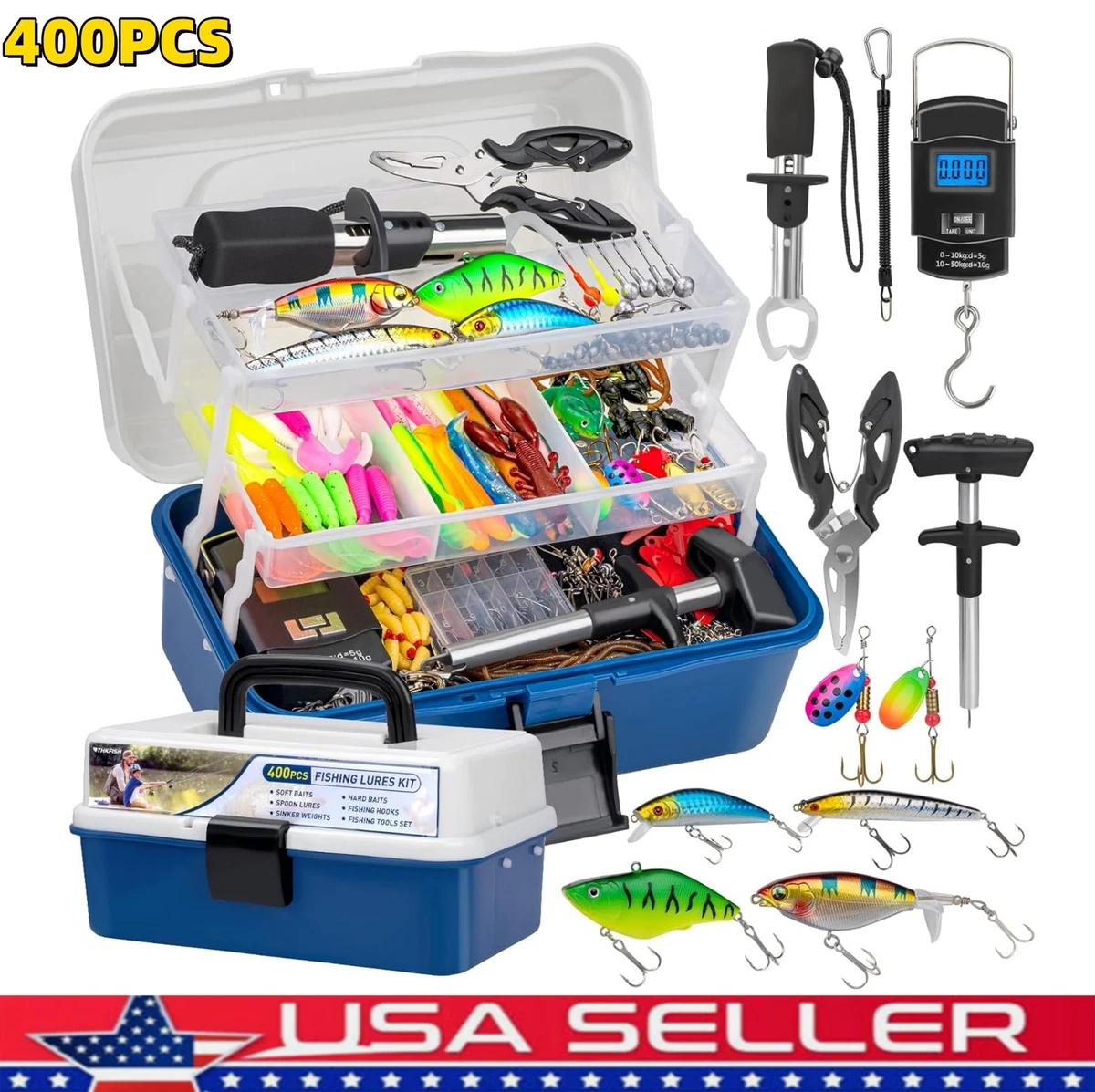bass fishing boxes for sale Gift Box Wherever the fish are biting Mystery Tackle Box Bass Fishing