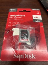 Sandisk ImageMate SDXC UHS-I 140 mb/s 64GB Card Damaged Pack
