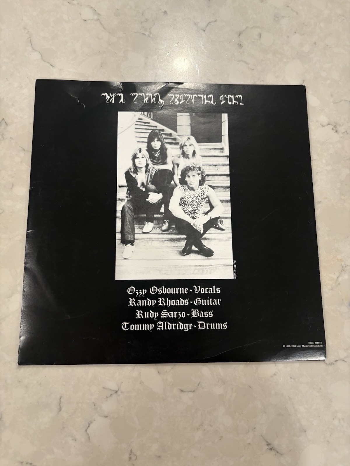 Ozzy Osbourne Diary Of A Madman Japan Issue NO OBI ULTRA RARE LP AL 37492 JET