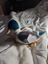 Ty Beanie Baby Jake The Mallard Drake Duck, 1997 Rare Red Stamp & Tag Errors