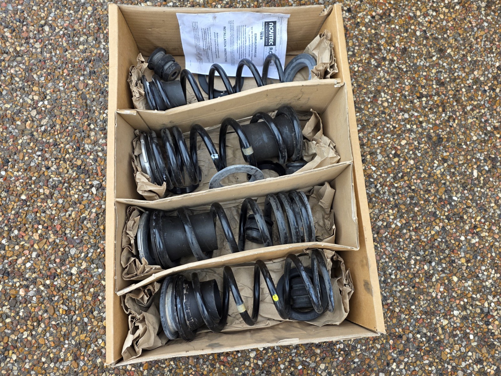 FERRARI 488 GTB & SPIDER OEM FACTORY GENUINE ORIGINAL EQUIPMENT STOCK SPRINGS