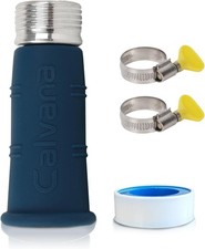 Calvana Thickened Water Hose Adapter, Fits 3/4" Sink Faucet to 1pk - Handle