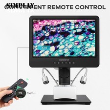 Andonstar AD249S-M Trinocular HDMI Digital Microscope with 10-inch Screen