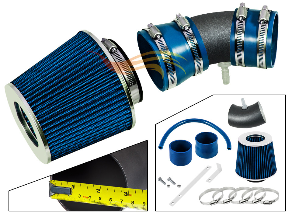 XYZ RW BLUE Sport Ram Air Intake +Filter 05-08 Chevy Equinox LS LT Sport 3.4L V6
