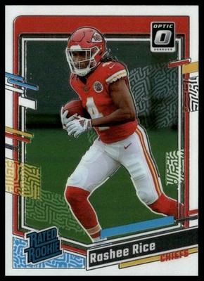 2023 Donruss Optic #257 Rashee Rice