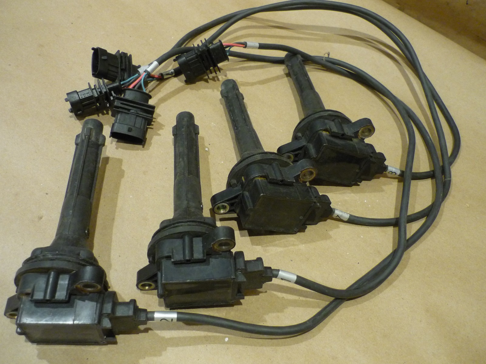 Ferrari 430,612,Enzo - Ignition Coil Set For Cyl 1-2-7-8 - P/N 188504