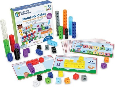 Interactive MathLink Cubes for Preschoolers - Screen-Free Learning Adventure