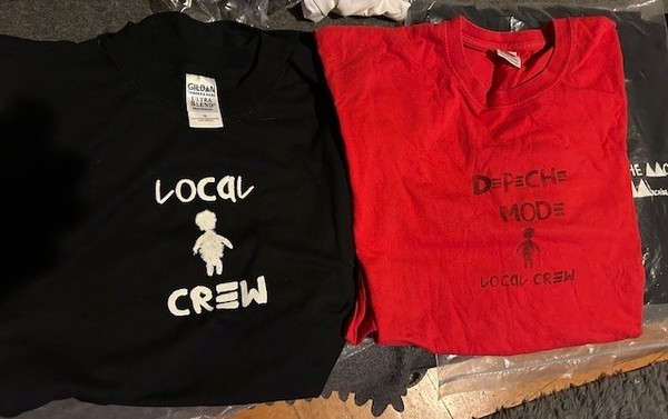 depeche mode 2 crew shirt 2006