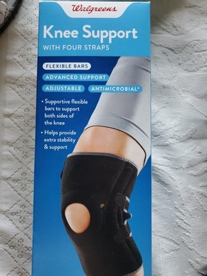 Walgreens Knee Support  One Size Adjustable Ite Fits up to 22''