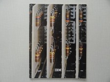 1958 IBM Annual Report - 11"x8.25" 36 pages - Please read discription - RARE 