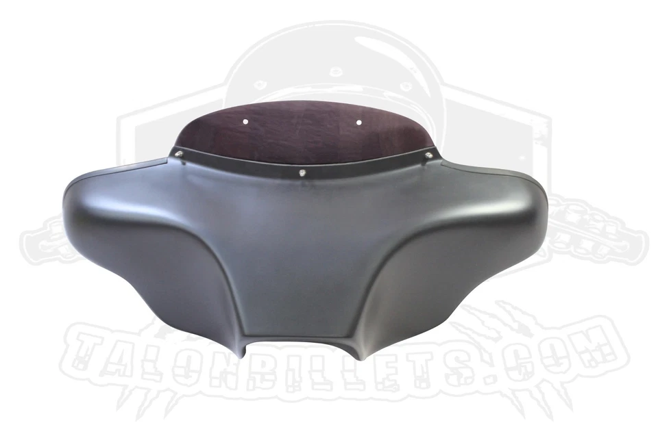 CARENADO MURCIÉLAGO PARABRISAS 4 YAMAHA VSTAR V STAR 1300 PROTECTOR 6x9" AGUJEROS FIBRA Foto 3 de 4