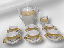 Rosenthal siam gold yellow servizio da caffè