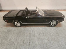 ACME 1:18 - 1968 SHELBY GT500 CONVERTIBLE BLACK - A1801875 - FREE SHIPPING