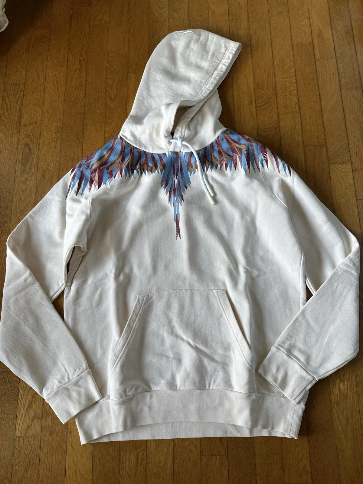 Marcelo Burlon Felpa Hoodie Uomo