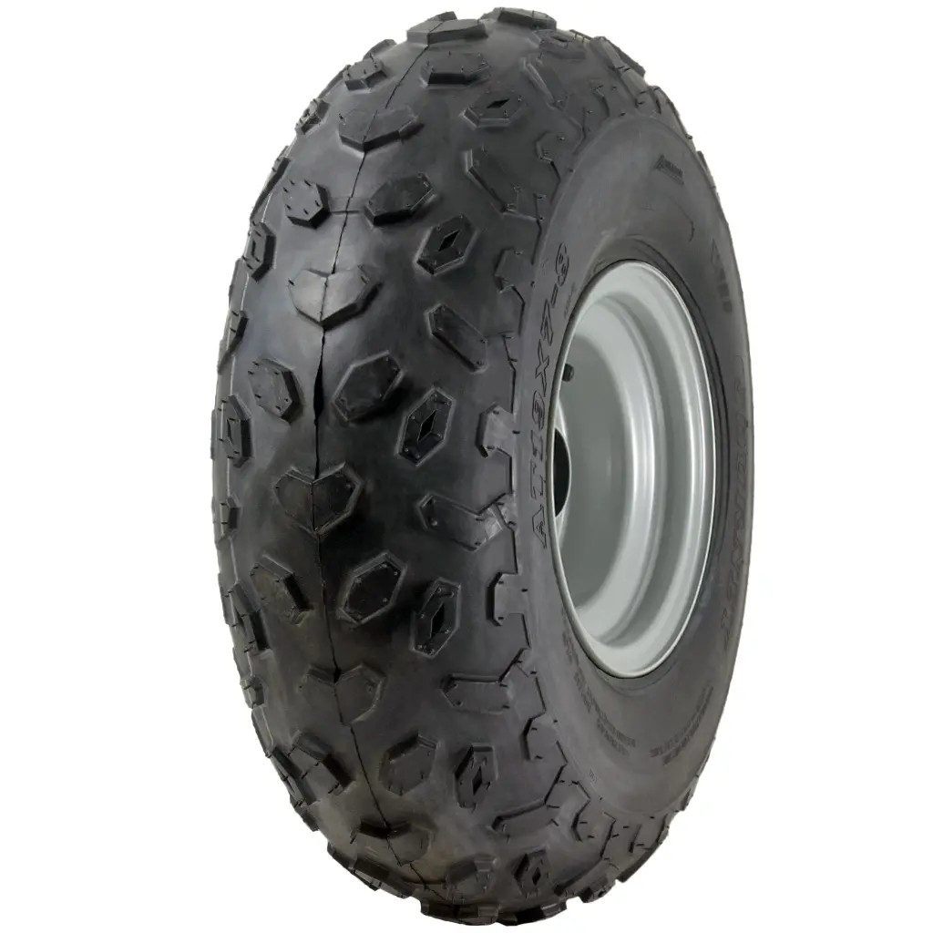 19x7.00-8 ATV tyre Wanda P330 E marked road legal quad wheel 25mm Ball bearing -