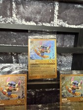 Disney Lorcana Stitch Carefree Snowboarder Promo 42/P3 NM Winterspell Sealed