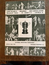 1939 2nd Nat’l FINALS NCAA Basketball Tourney(ST. JOHN’S-LOYOLA -L.I.U-BRADLEY