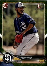 2018 Bowman Prospects Camo #BP40 Pedro Avila - BB