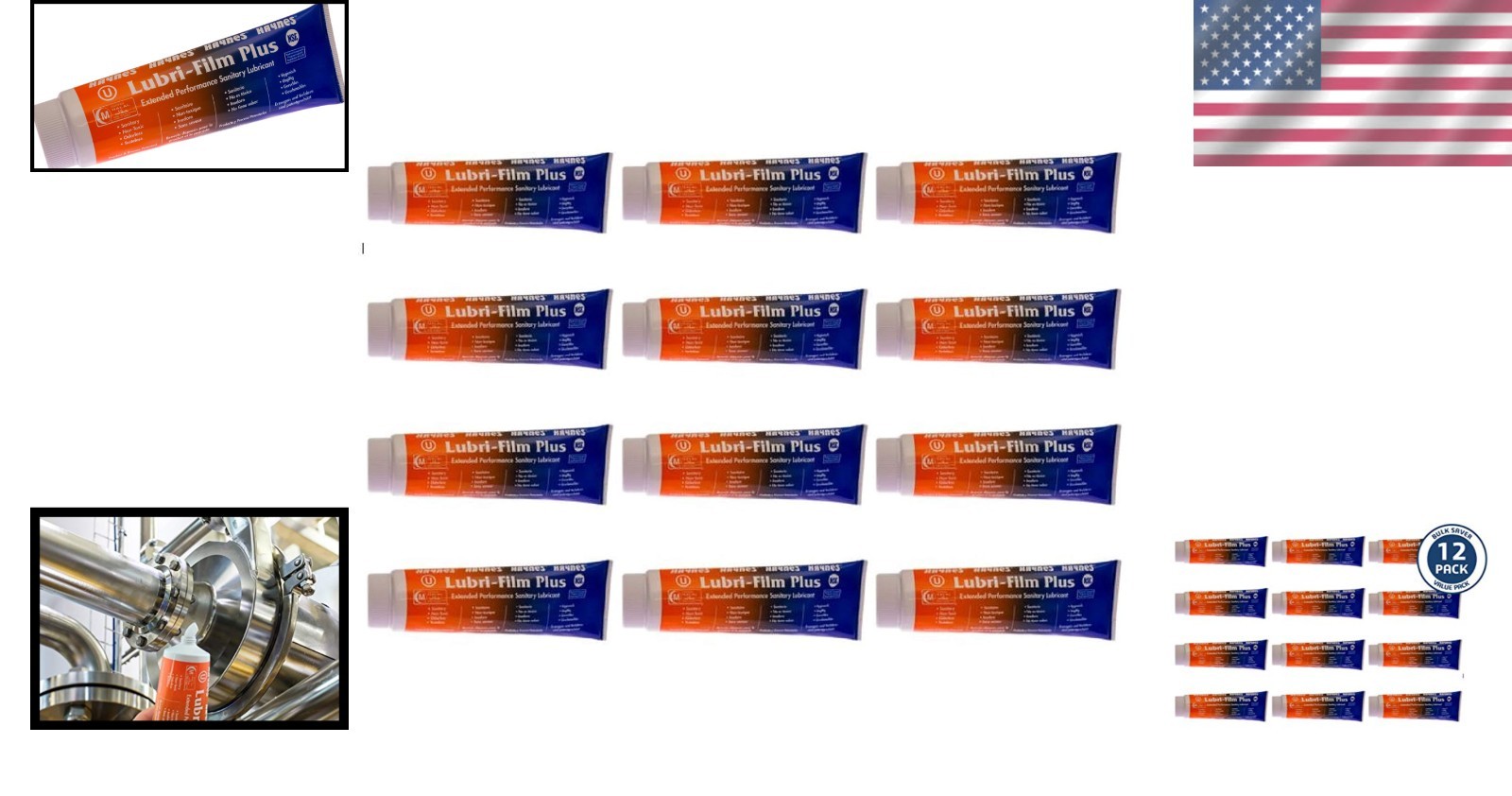 Halal & Kosher Certified Lubri-Film Plus 4oz x 12