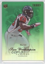 2010 Topps Tribute Green Rainbow 46/50 Sean Weatherspoon #9 d0u