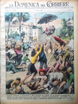 La Domenica del Corriere 17 June 1951 Lualdi Duke of Aosta Berti Treasures Pirates