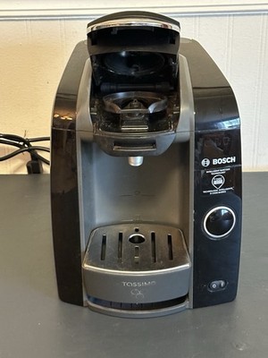 BOSCH TASSIMO T47 COFFEE MAKER TAS4702UC/01 WITH DISK TRAY - WORKS GREAT 