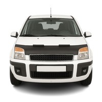 Haubenbra Steinschlagschutz Bonnet Bra FüR Ford Fusion 2006-2012 Schwarz Halb
