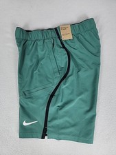 Pantalones cortos de tenis para hombre Nike Dri-Fit Court Advantage 9" verde medio FD5325-361