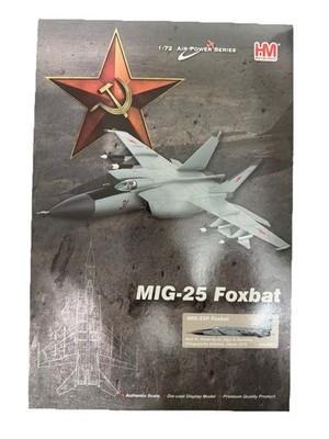 Hobby Master HA5601 MiG-25 Foxbat Soviet 1:72 Diecast Model USSR