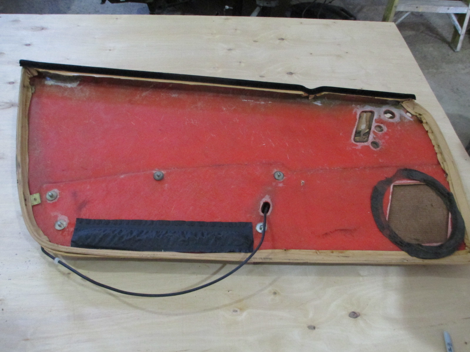 Ferrari 328 RH Door Panel w/ Arm Rest # 61964700