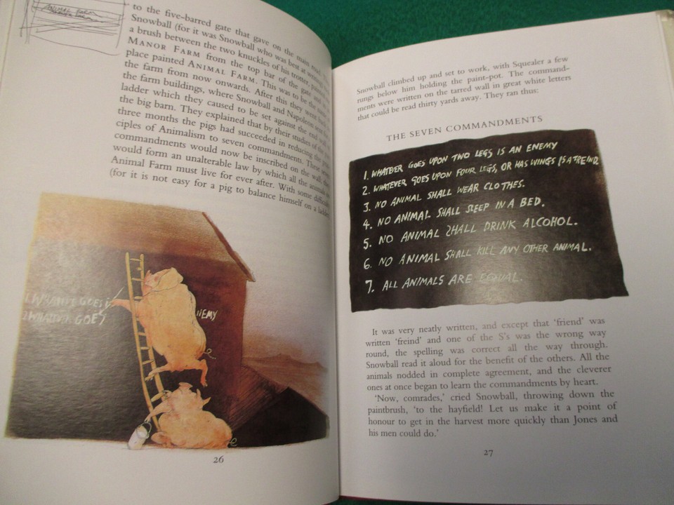 Animal Farm by Orwell Illustrated by Ralph Steadman (1995