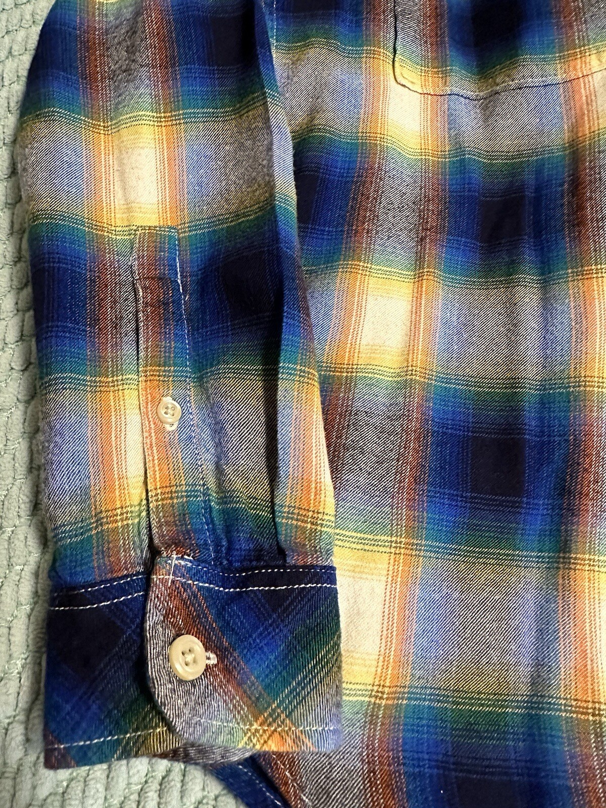 Gap Pendleton Collab Soft Plaid Rayon Women’s Sz … - image 5