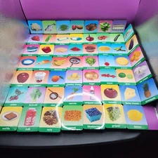 54 pc Food Themed Foam Magnets 2.5x2" Children Learning Education