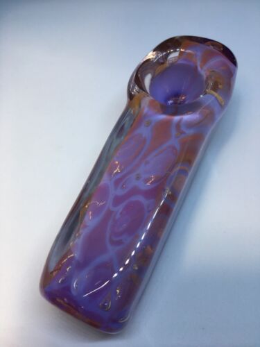 SQUARE BODY BLOCK USA TOBACCO SMOKING HAND PIPE BLOWN GLASS 3.5” SB2572P HEAVY 1 - Picture 10 of 12