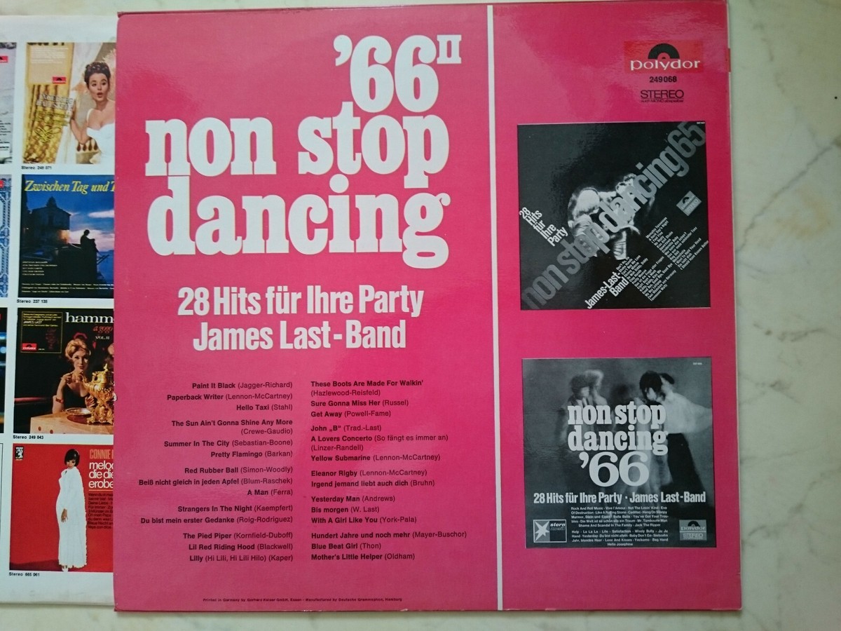 JAMES LAST-BAND Non Stop Dancing ´66 II *GERMAN POLYDOR