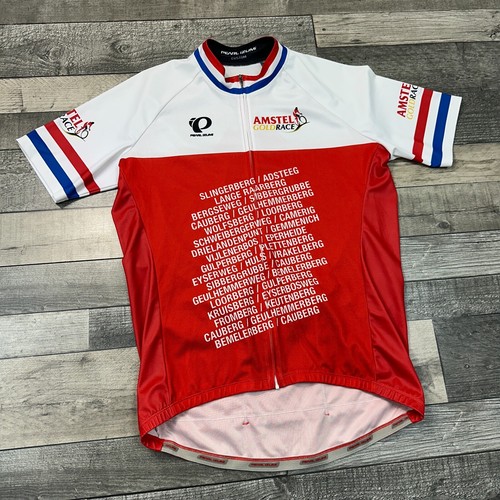 Pearl Izumi EliteCycling Jersey Top European Teams White Mens XL - Picture 3 of 7