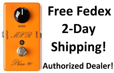 New Dunlop MXR CSP101SL Script Phase 90 Phaser Guitar Effects Pedal