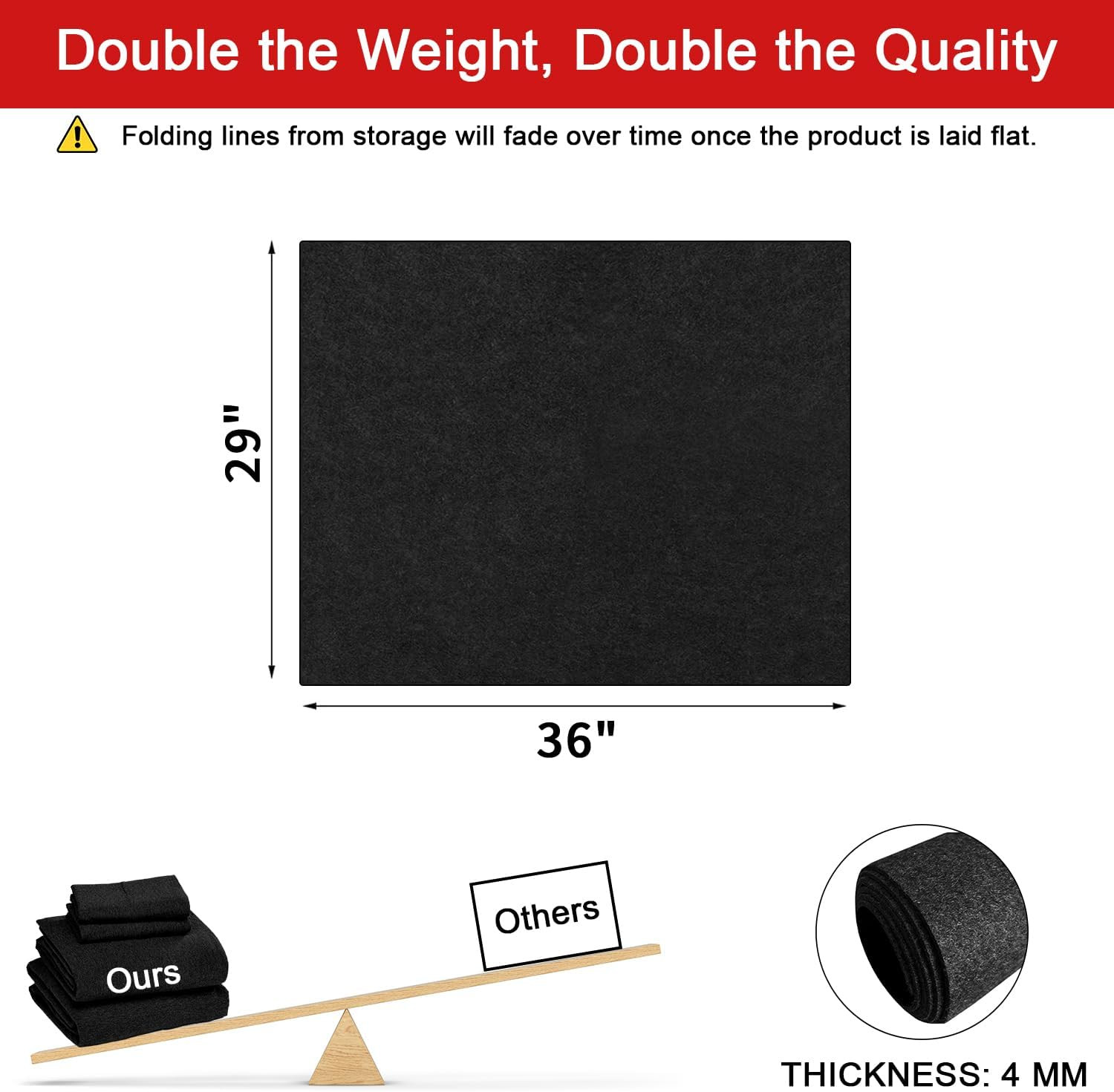 Golener Oil Spill Mat - Garage Floor Mat, Absorbent Oil Pad, Premium Maintenance