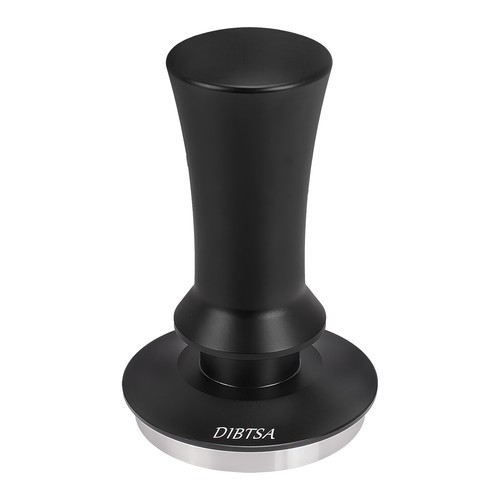 58.5mm Coffee Tamper Espresso Hammer Leveler Spring Loaded Flat Base Black - Bild 8 von 12