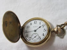 1882 Elgin Gold Filled Pocket Watch 52" Chain 18S 11J Grade 10 Model 3 Class 5