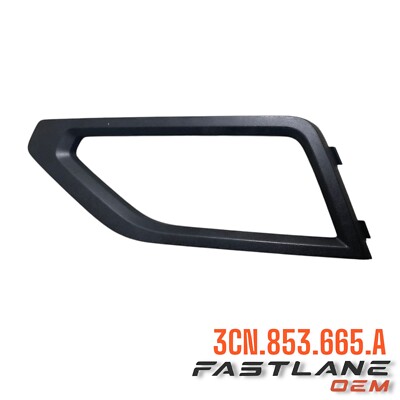 2018-2020 VOLKSWAGEN ATLAS FRONT LEFT BUMPER GRILLE TRIM NEW OEM 3CN.853.665.A