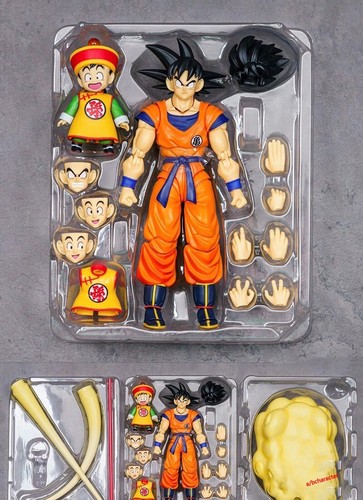 S.H.Figuarts Son Goku & Son Gohan (infancia) & Nimbus Cloud - Edición exclusiva - Imagen 11 de 11