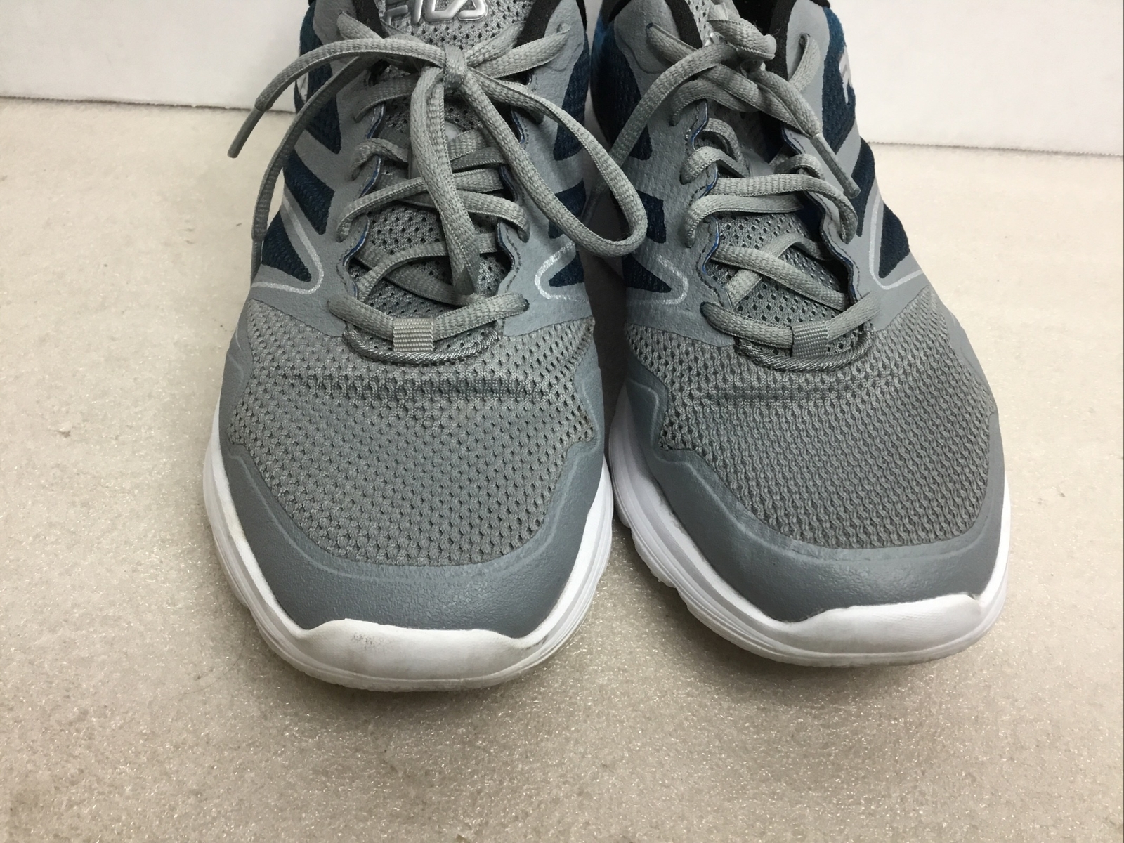 SAOLA Fila Mens Memory Panorama 8 1RM01404 057 Gray Running Shoes Sneakers Size 10