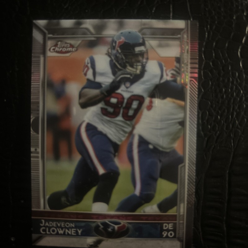 2015 Jadeveon Clowney Topps Chrome Refractor #85 Texans 