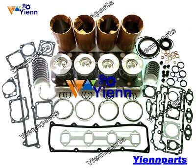 4TN100 4TN100-RJF Engine Overhaul Rebuild Kit For Yanmar 84 244E Loader Parts